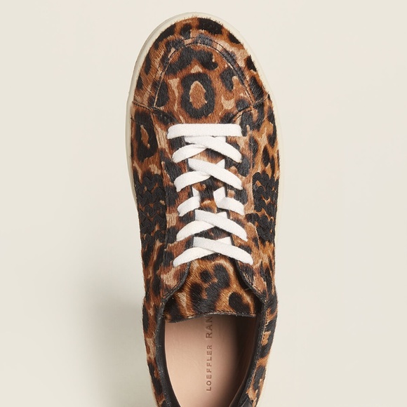Loeffler Randall NIB! Leopard Sneakers $395 - Picture 8 of 16